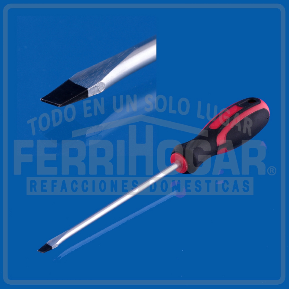 DESARMADOR PLANO 1/4 x 6