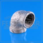 CODO GALVANIZADO 1/2 90 GRADOS