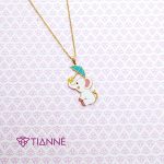 Collar Dije Elefante Colores
