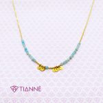 Collar Piedras Azules