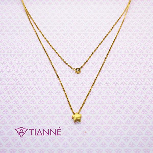 Collar Doble Estrella