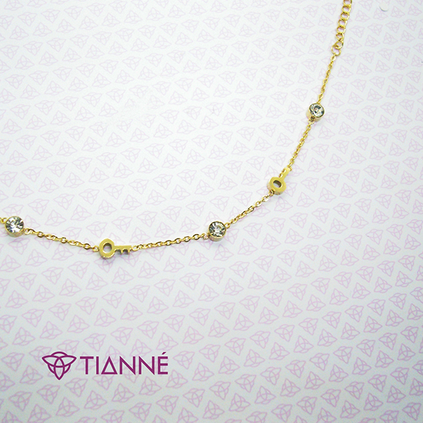 Pulsera Dorada Llave