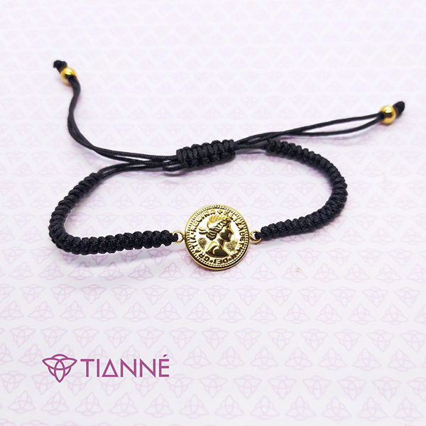 Pulsera Tejida Medalla