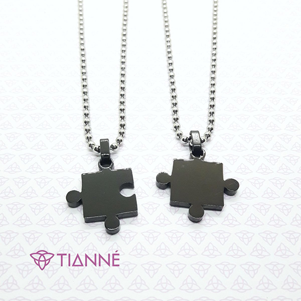 Par Rompecabezas Negro