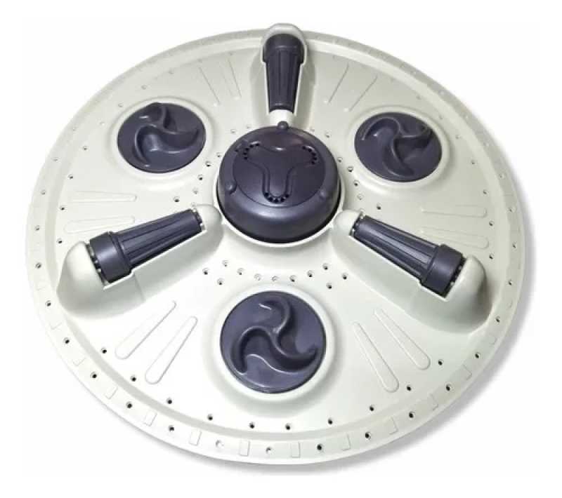 DISCO AGITADOR LG CON MINI DISCOS Y  RODILLOS 38 CENTIMETROS